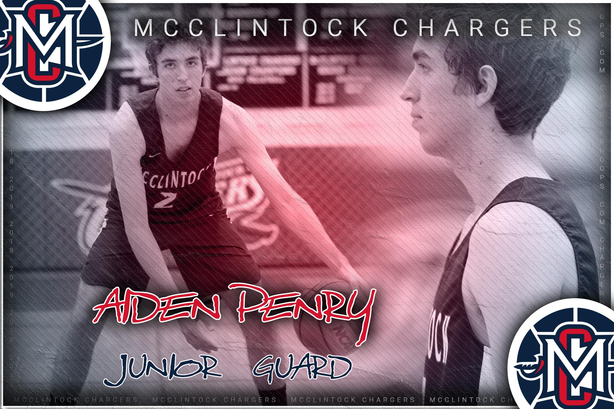 McClintock Chargers Basketball- Aiden Penry