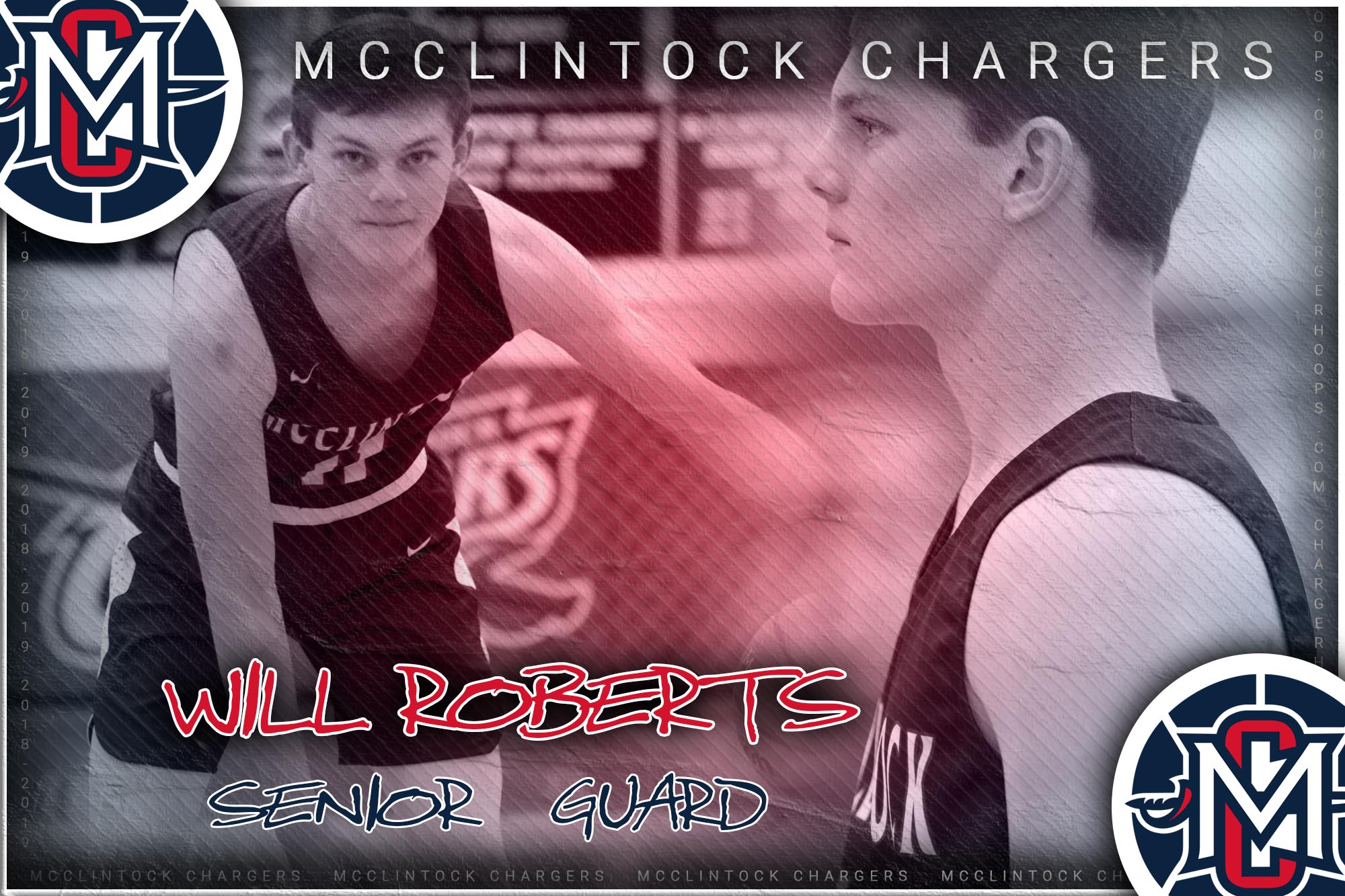McClintock Chargers Basketball- Will Roberts