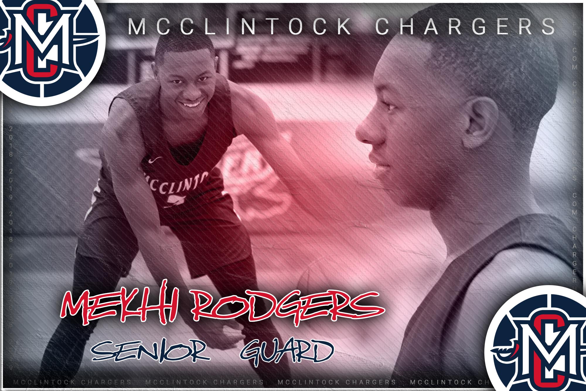 McClintock Chargers Basketball- Mekhi Rodgers