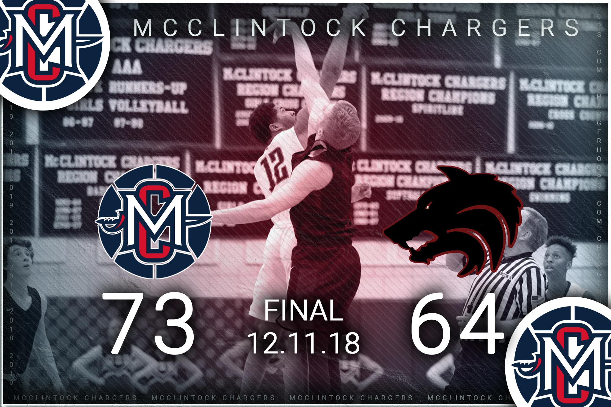 McClintock Chargers vs. Desert Mtn.