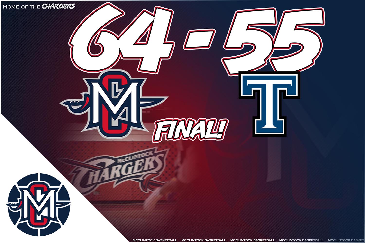 McClintock 64 vs Tempe 55  Final