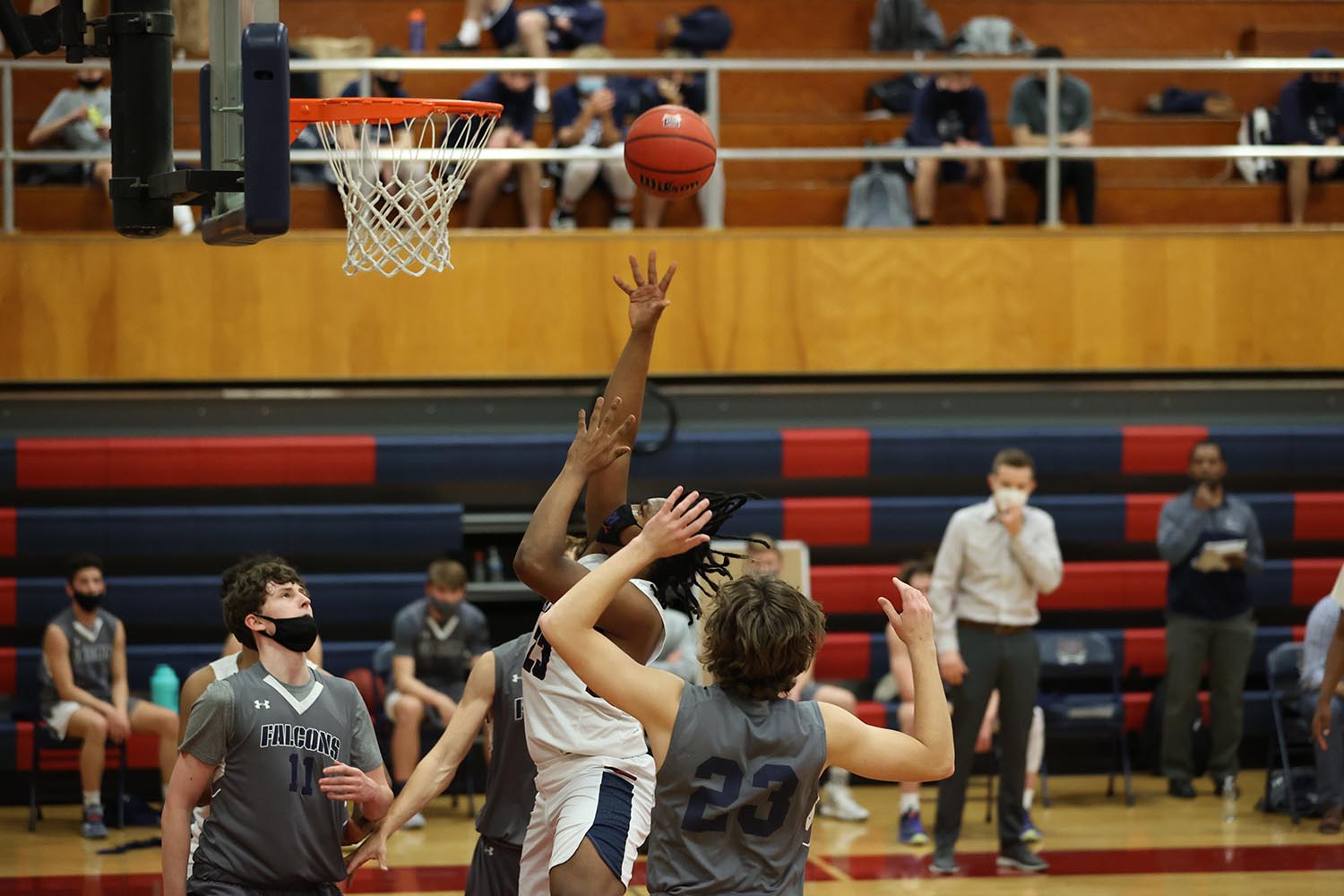 McClintock High School (AZ) Basketball Team vs Cactus Shadows Feb. 5th 2021