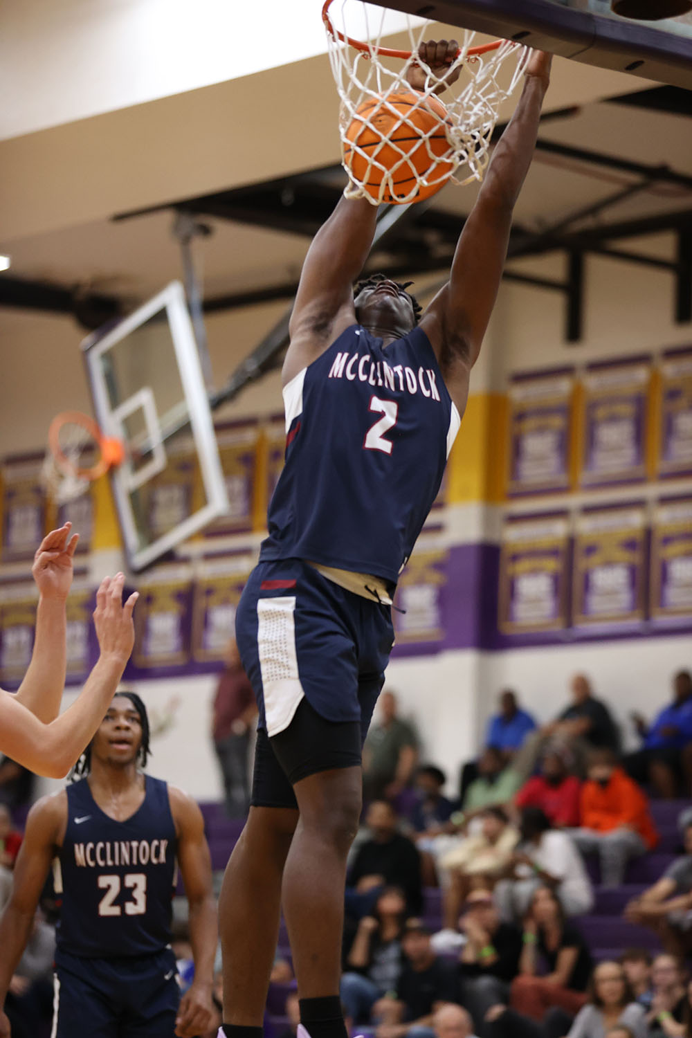 McClintock Basketball Scroggins Dunk!