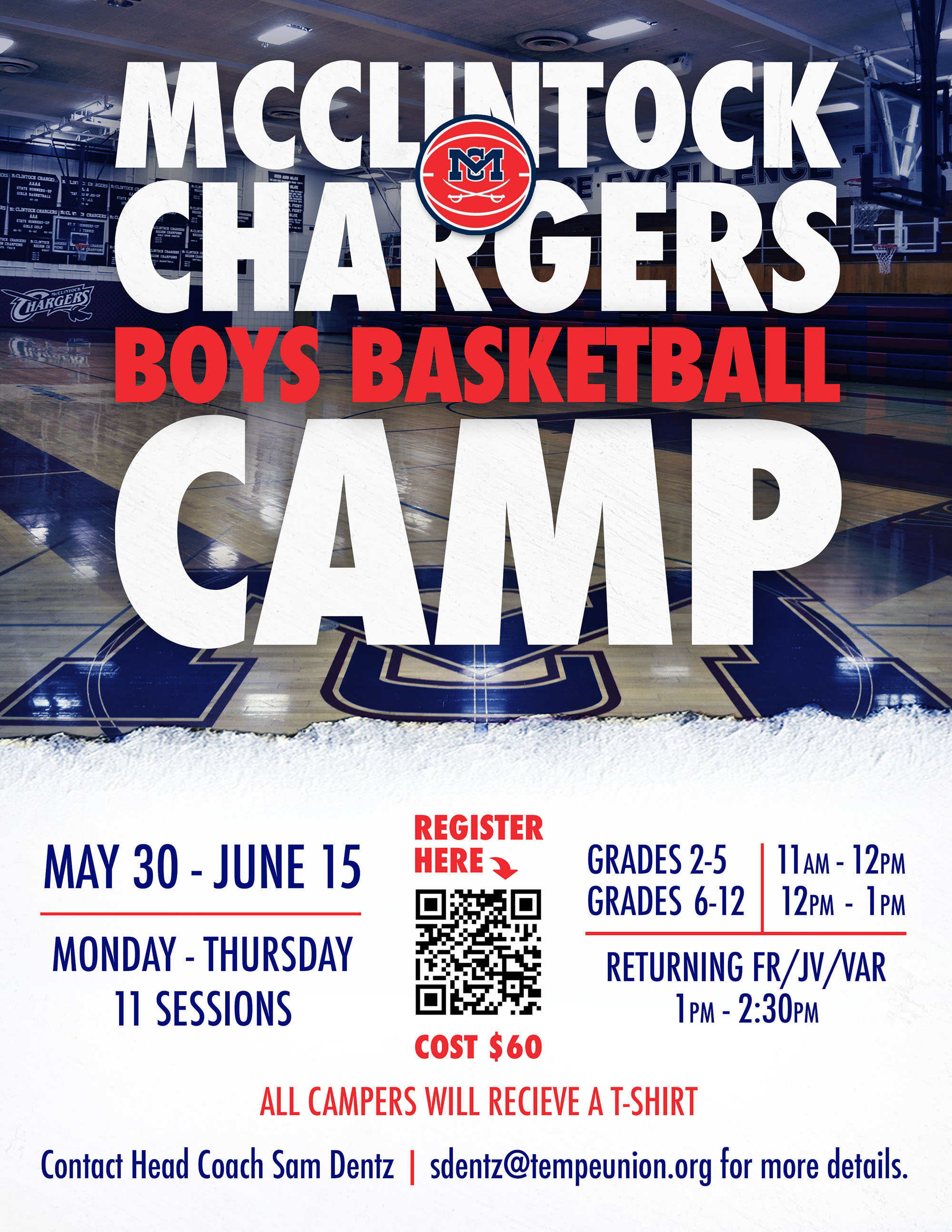 McClintock Chargers Summer Camp 2023