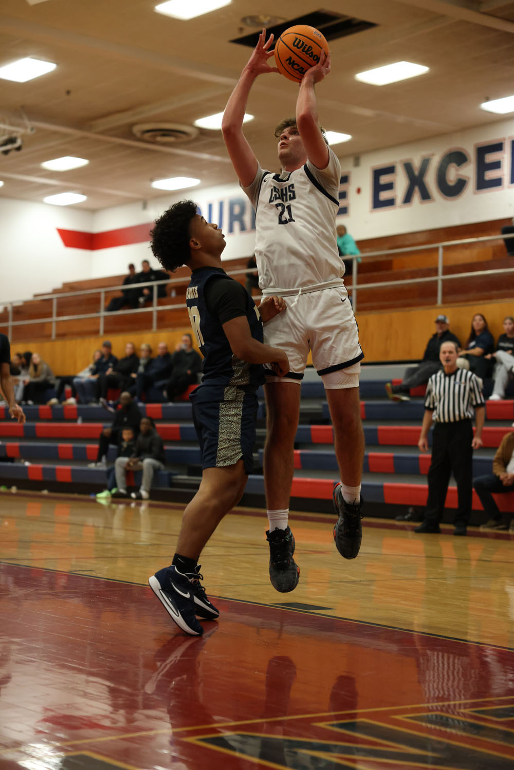 Shooting near the basket