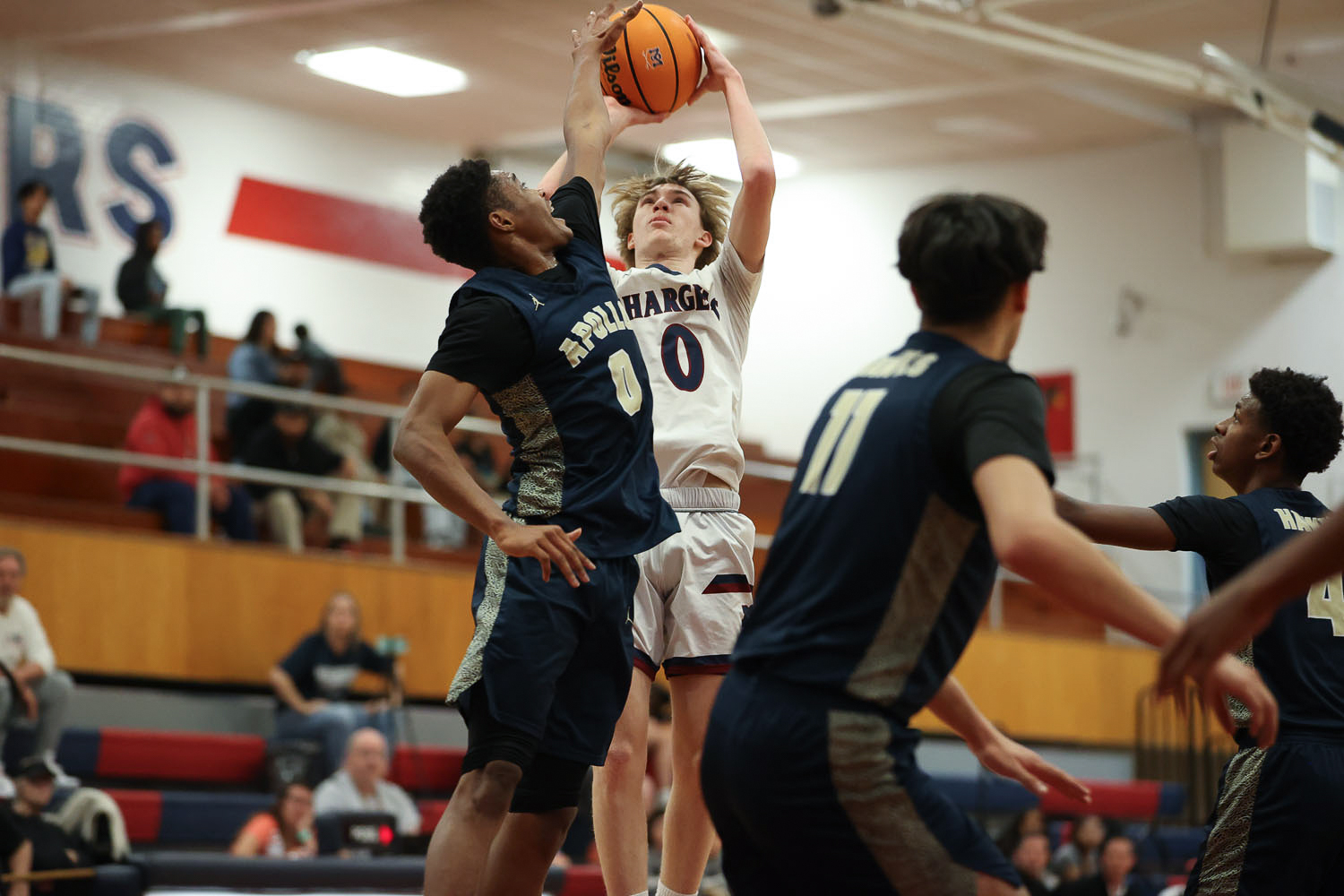 Putting up the contested shot